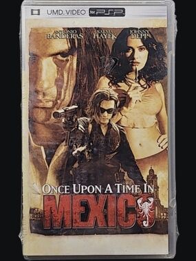 NEW SEALED UMD VIDEO FOR PSP "ONCE UPON A TIME IN MEXICO"